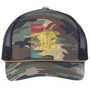 Retro Goat Retro Rope Trucker Hat Cap