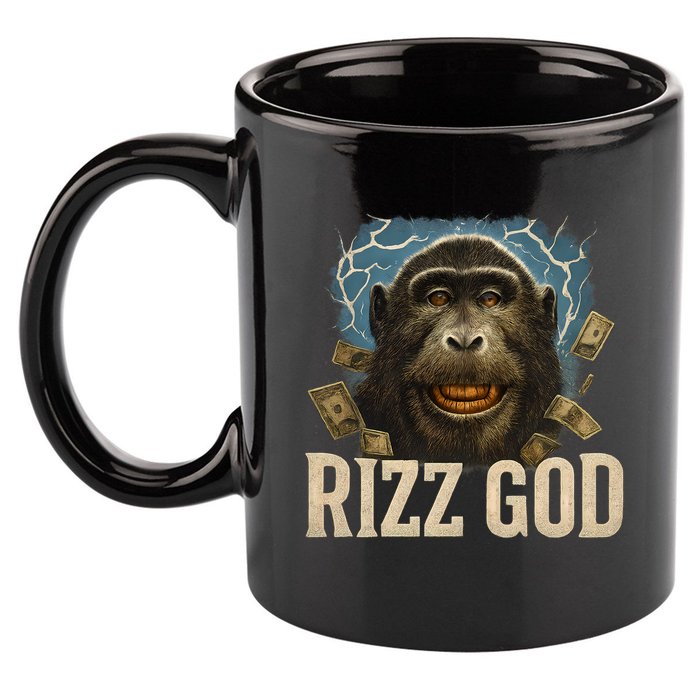 Rizz God 11oz C Handle Ceramic Mug