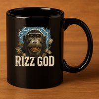 Rizz God 11oz C Handle Ceramic Mug