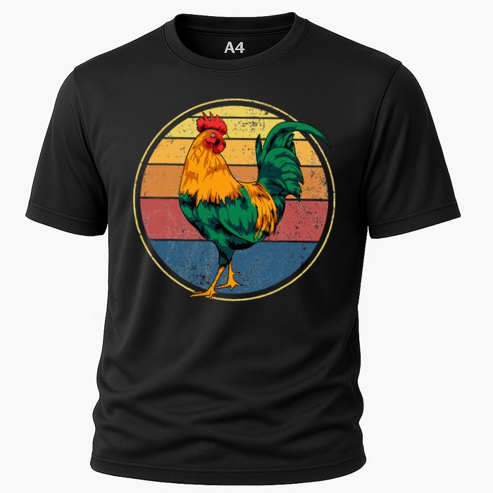 Rooster Gift Cooling Performance Crew T-Shirt