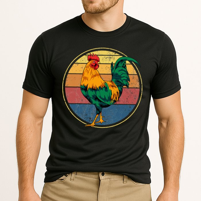 Rooster Gift Cooling Performance Crew T-Shirt
