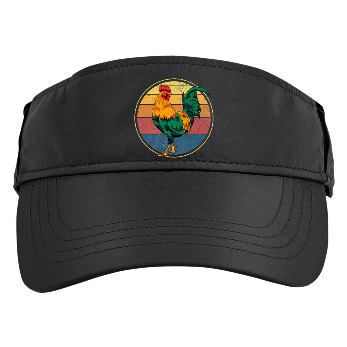 Rooster Gift Adult Drive Performance Visor
