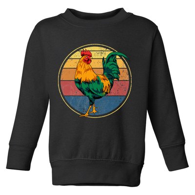 Rooster Gift Toddler Sweatshirt