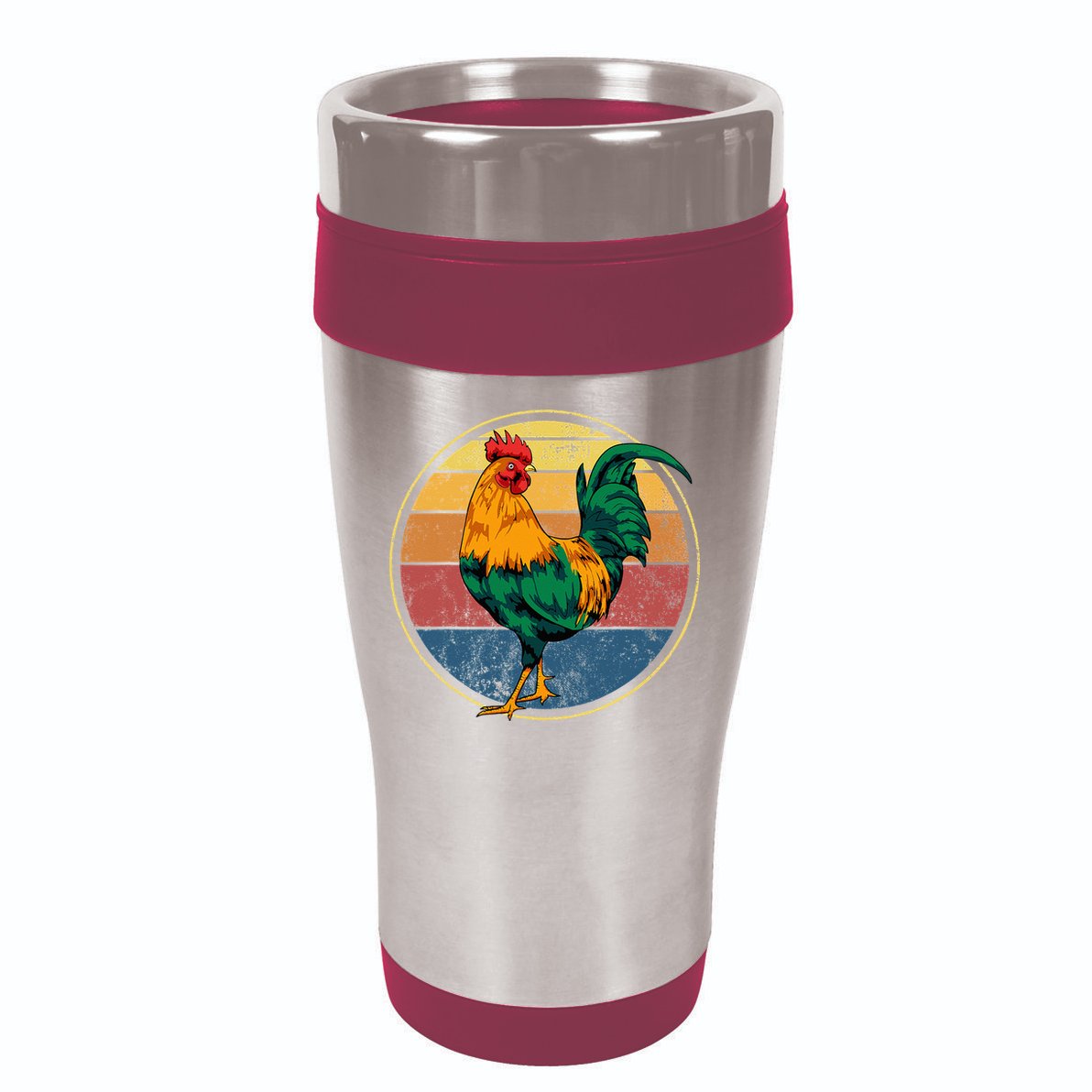 Rooster Gift 16oz Travel Tumbler