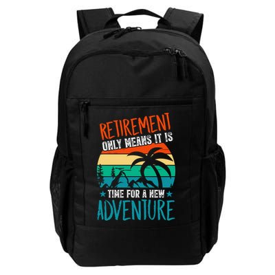 Retirement Gift Retired New Adventure Daily Commute Backpack