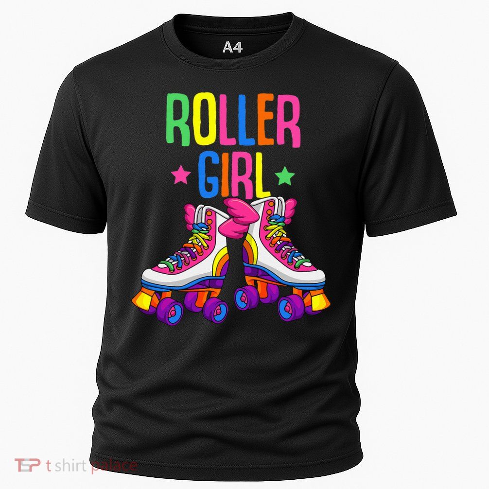 Roller Girl Roller Skates Skating Performance Shirt