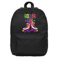 Roller Girl Roller Skates Skating 16 in Basic Backpack
