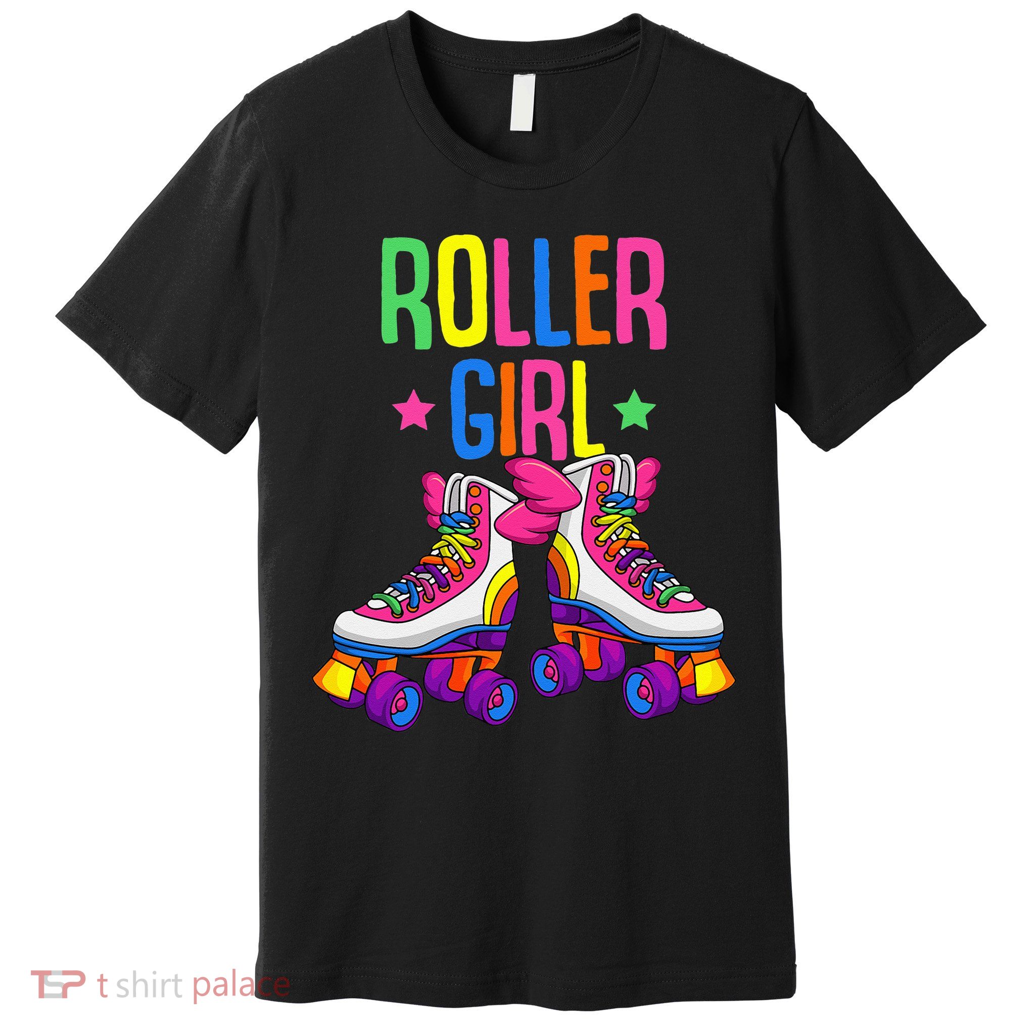 Roller Girl Roller Skates Skating Premium T-Shirt