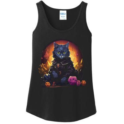 Rpg Gaming Role Playing D20 Tabletop Games Funny Rpg Gamer Ladies Essential Tank