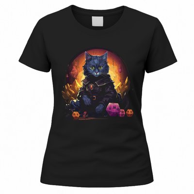 Rpg Gaming Role Playing D20 Tabletop Games Funny Rpg Gamer Women's T-Shirt