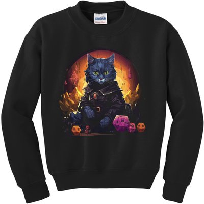 Rpg Gaming Role Playing D20 Tabletop Games Funny Rpg Gamer Kids Sweatshirt