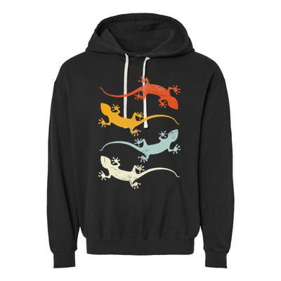 Reptile Gecko Garment-Dyed Fleece Hoodie