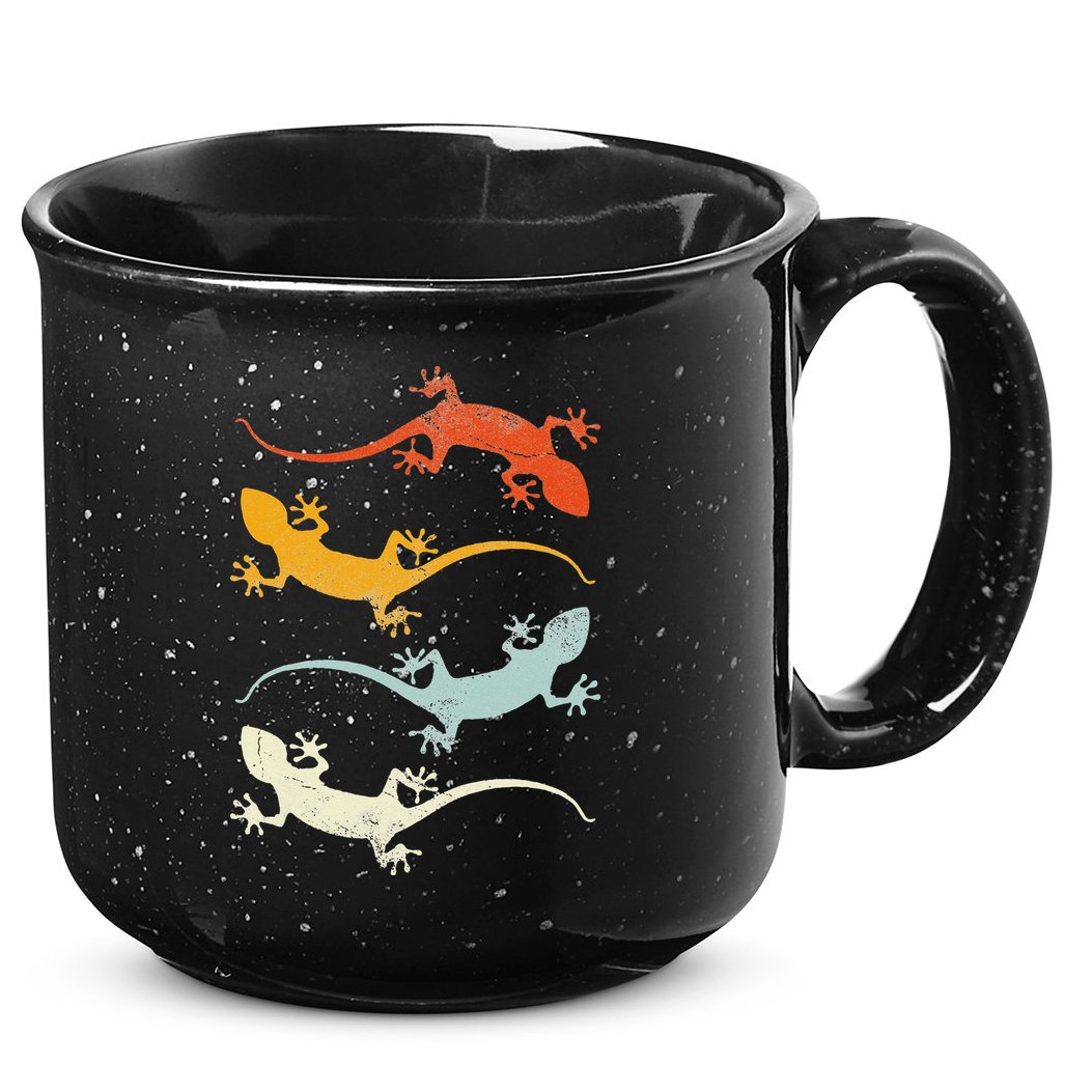 Reptile Gecko 15oz Campfire Ceramic Mug