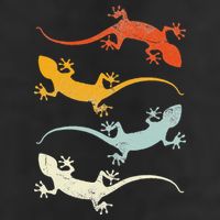 Reptile Gecko Golf Towel
