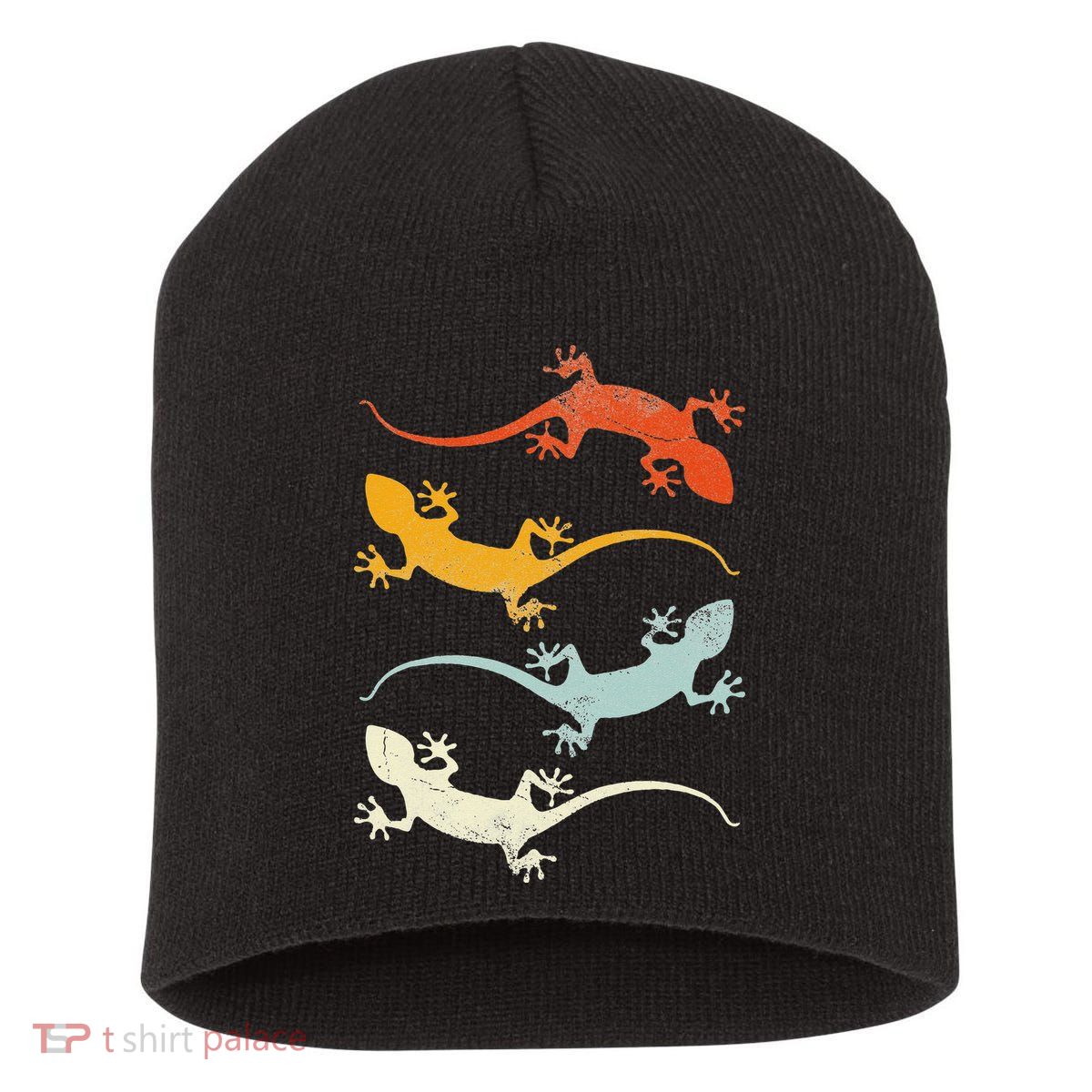 Reptile Gecko Short Acrylic Beanie