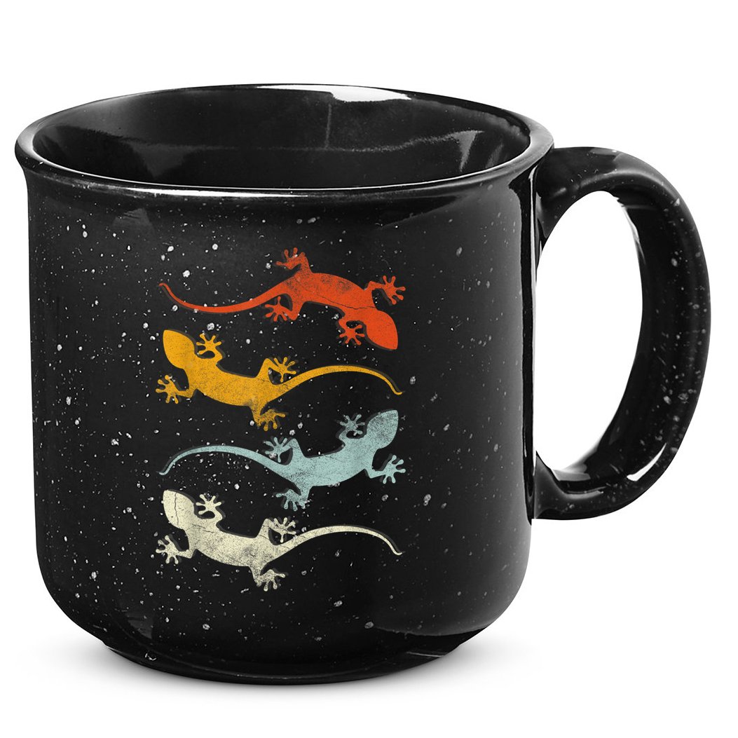 Reptile Gecko 15oz Campfire Ceramic Mug