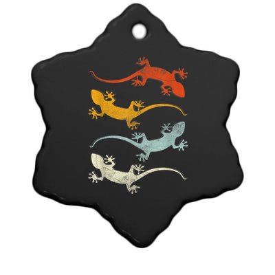 Reptile Gecko Ceramic Star Ornament