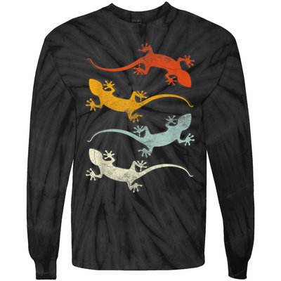 Reptile Gecko Tie-Dye Long Sleeve Shirt