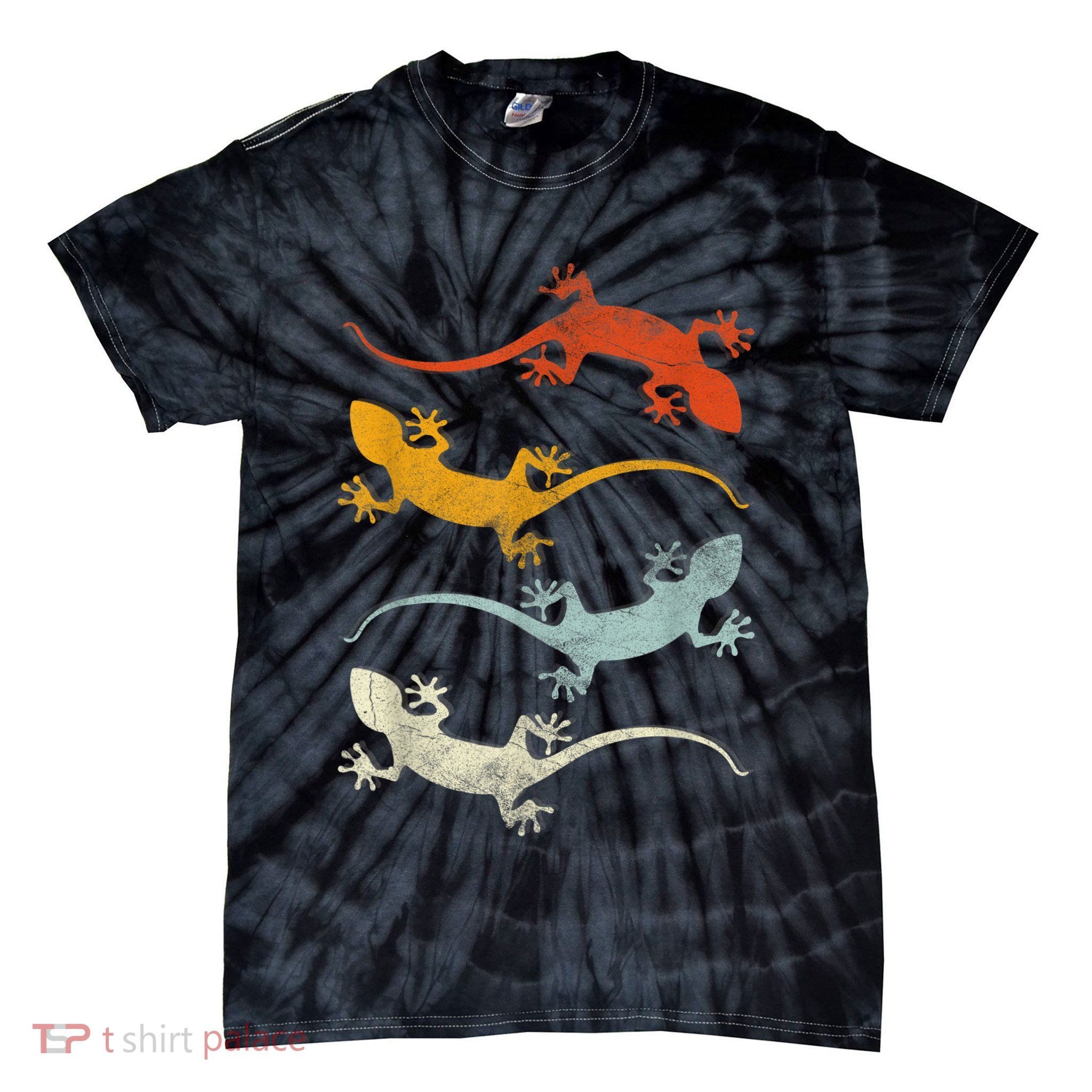 Reptile Gecko Tie-Dye T-Shirt