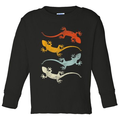 Reptile Gecko Toddler Long Sleeve Shirt