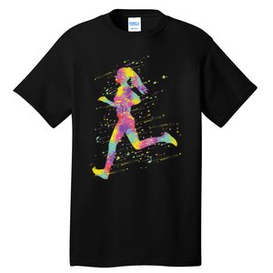 Running Girl Tall T-Shirt