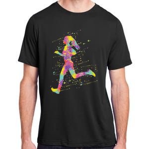 Running Girl Adult ChromaSoft Performance T-Shirt