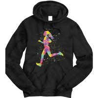 Running Girl Tie Dye Hoodie