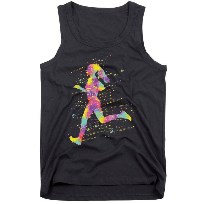 Running Girl Tank Top