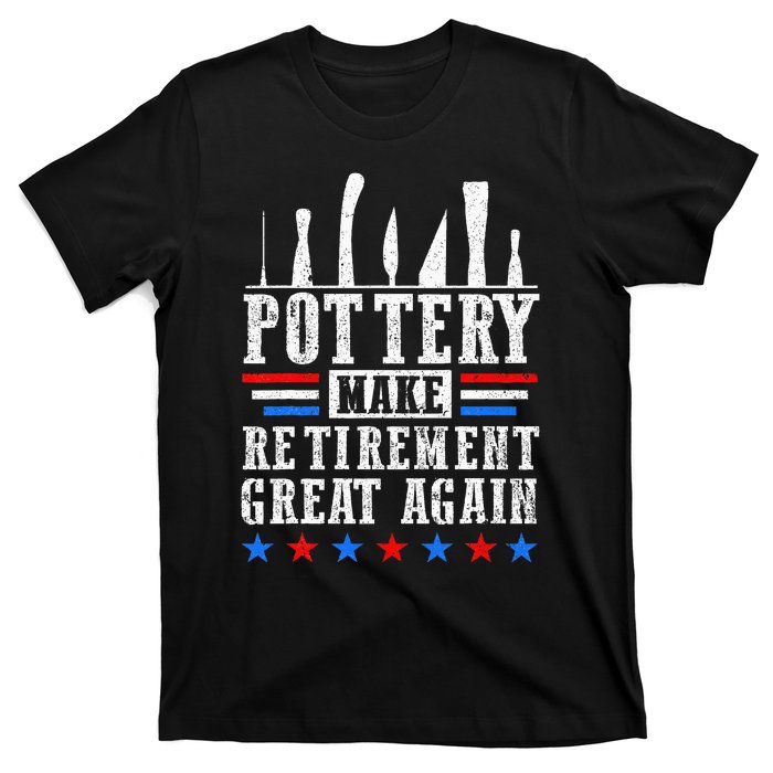 Retiret Great Retired Potter Pottery Artist T-Shirt