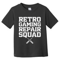 Retro Gaming Repair Vintage Console Restoration Arcade Fix Toddler T-Shirt
