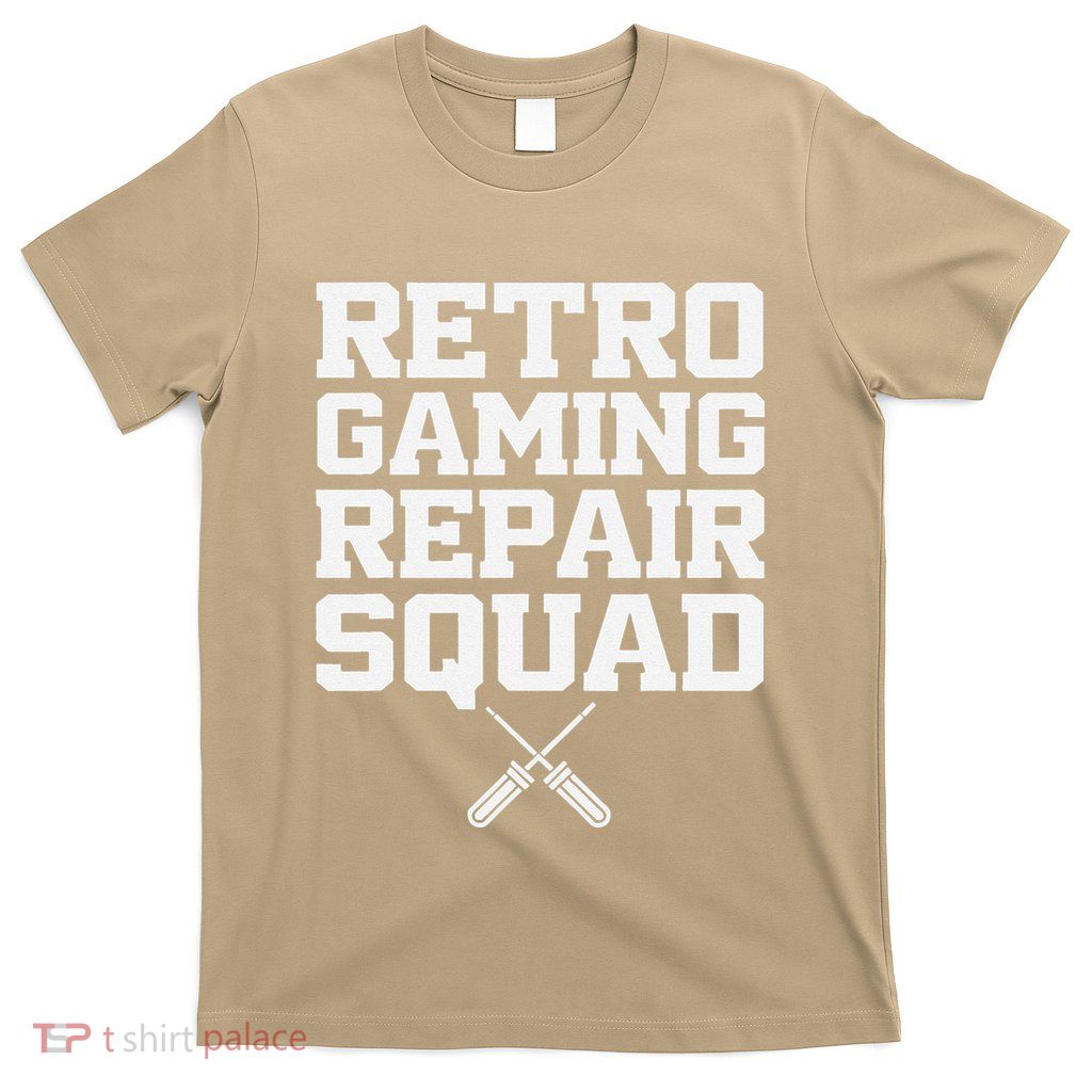 Retro Gaming Repair Vintage Console Restoration Arcade Fix T-Shirt