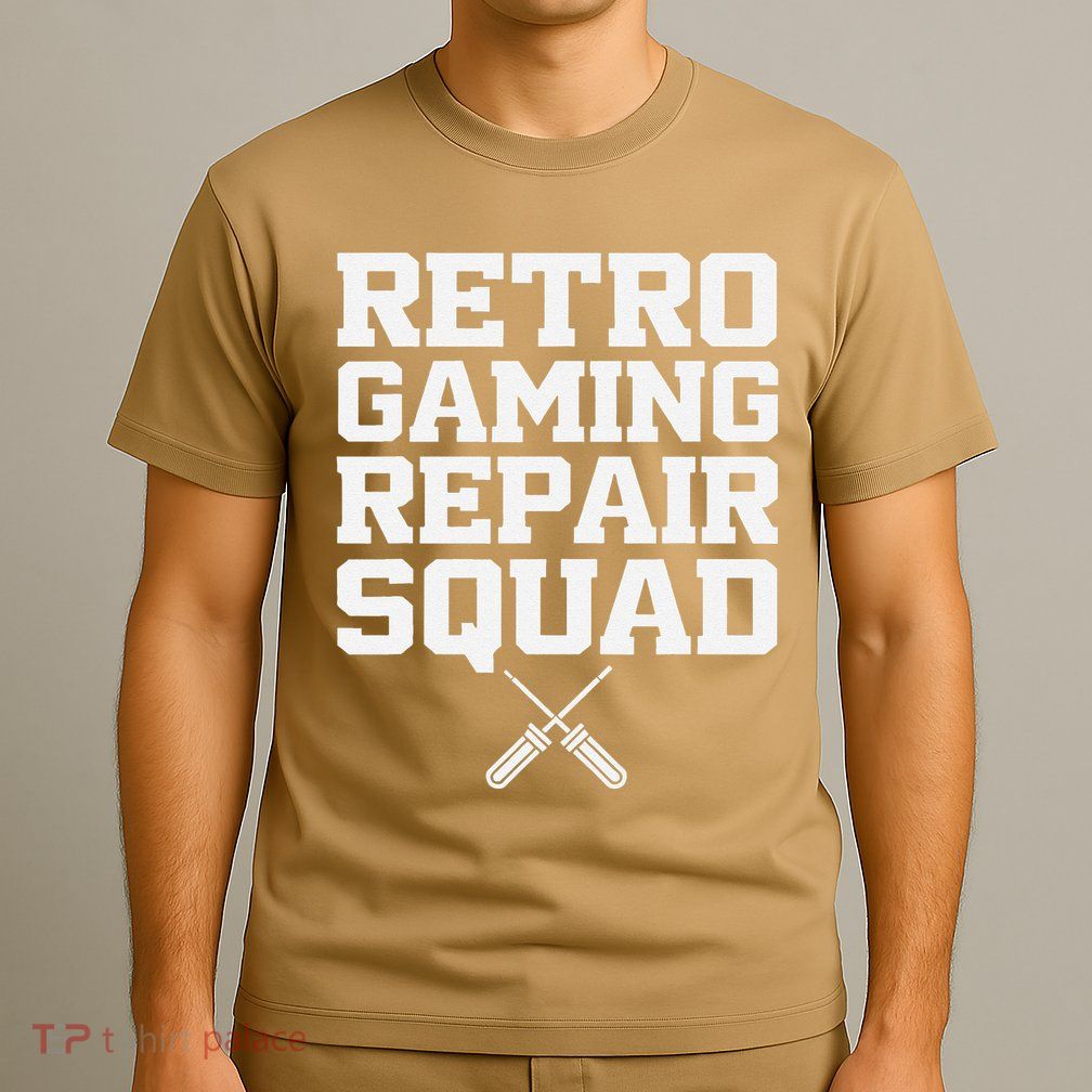 Retro Gaming Repair Vintage Console Restoration Arcade Fix T-Shirt