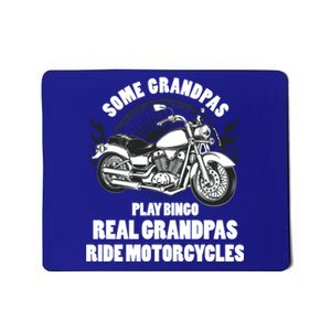 Real Grandpas Ride Motorcycles Funny Grandpa Biking Biker Gift Mousepad