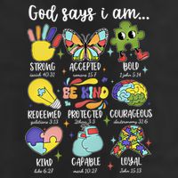 Retro God Says I Am Autism Be Kind Puzzle Autism Awareness Gift Hat