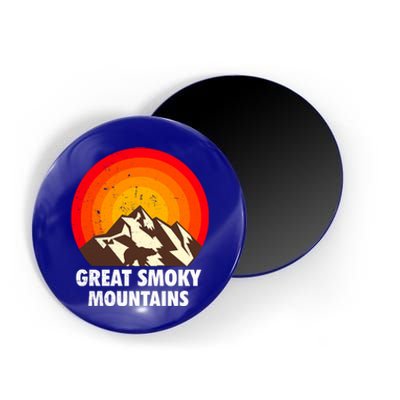 Retro Great Smoky Mountains National Park Bear Vintage Gift Magnet