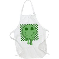 Retro Groovy St Patricks Smiley Apron