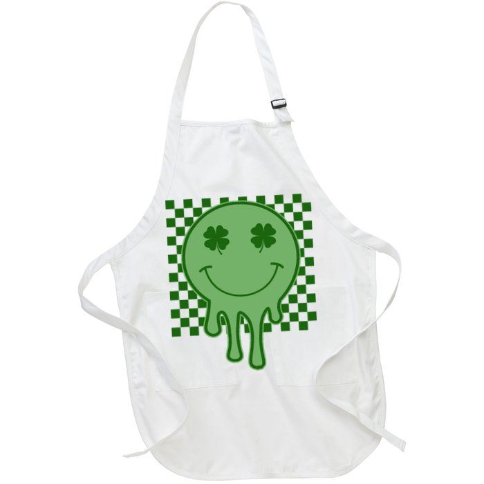 Retro Groovy St Patricks Smiley Apron