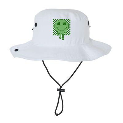 Retro Groovy St Patricks Smiley Bucket Hat