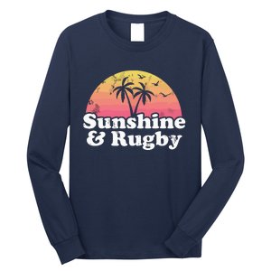 Rugby Gift Sunshine And Rugby Long Sleeve Shirt