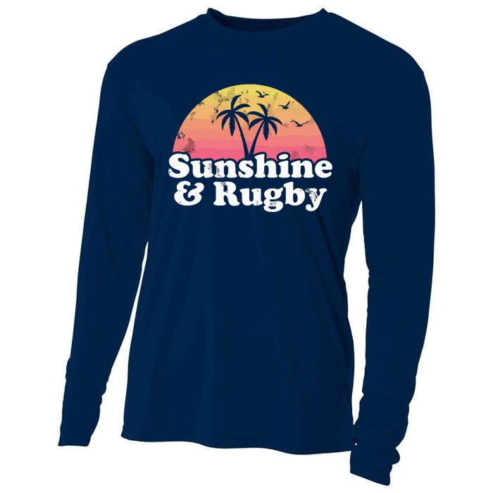 Rugby Gift Sunshine And Rugby Cooling Performance Long Sleeve Crew