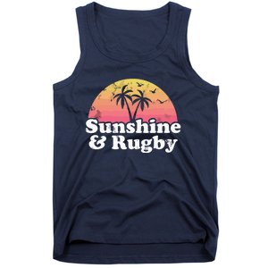 Rugby Gift Sunshine And Rugby Tank Top