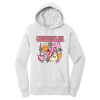 Retro Groovy School Counselor Appreciation Back To School Women's Pullover Hoodie