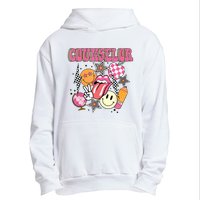 Retro Groovy School Counselor Appreciation Back To School Urban Pullover Hoodie