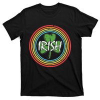 Rainbow Green Shamrock Irish Patricks Day T-Shirt