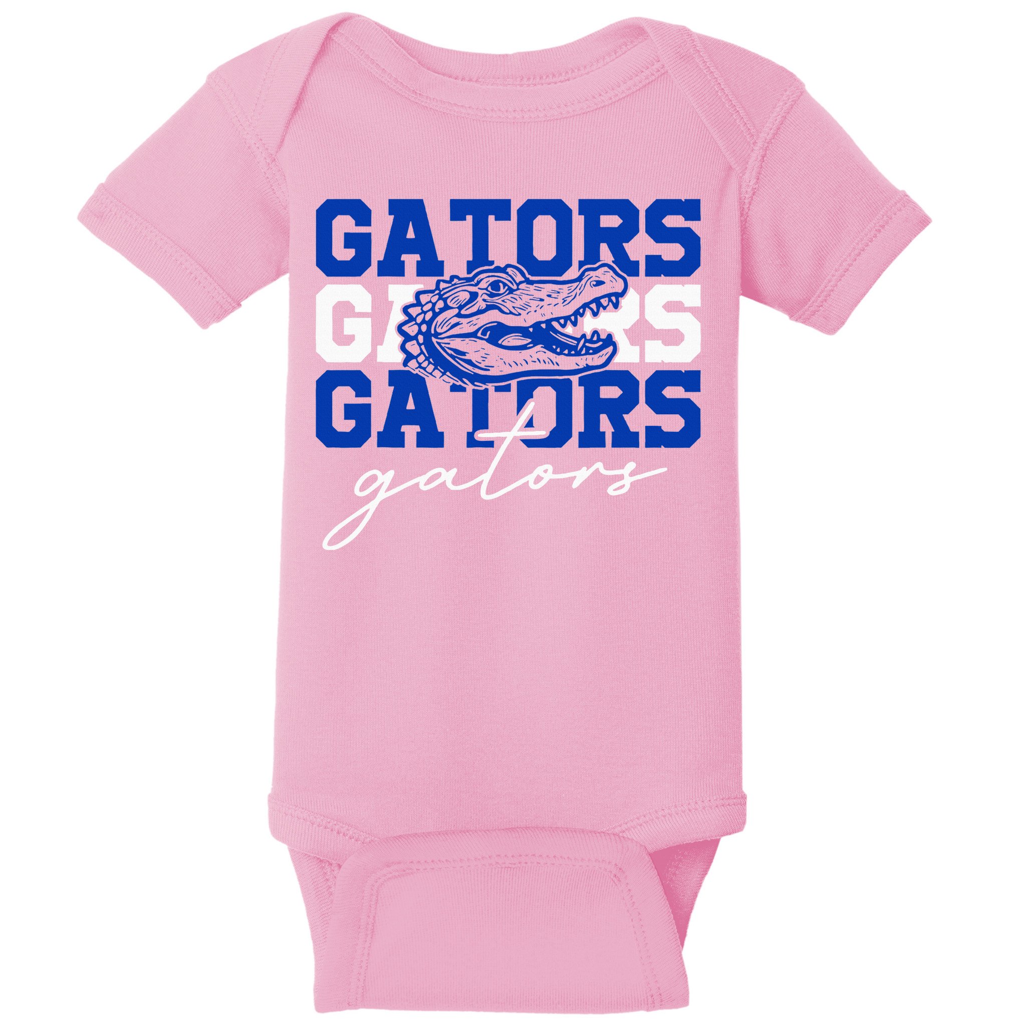 Retro Gators School Sports Name Team Baby Bodysuit