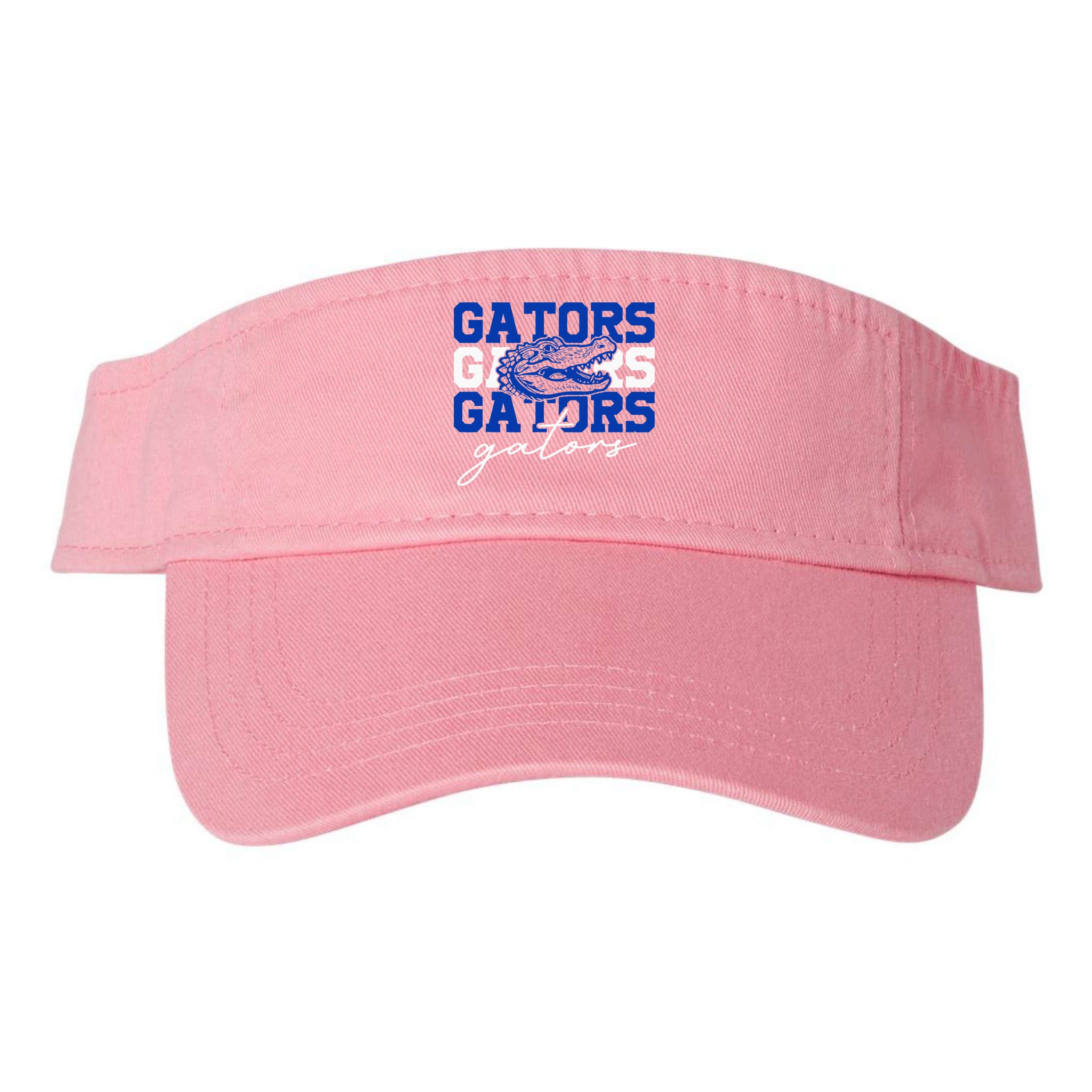 Retro Gators School Sports Name Team Visor
