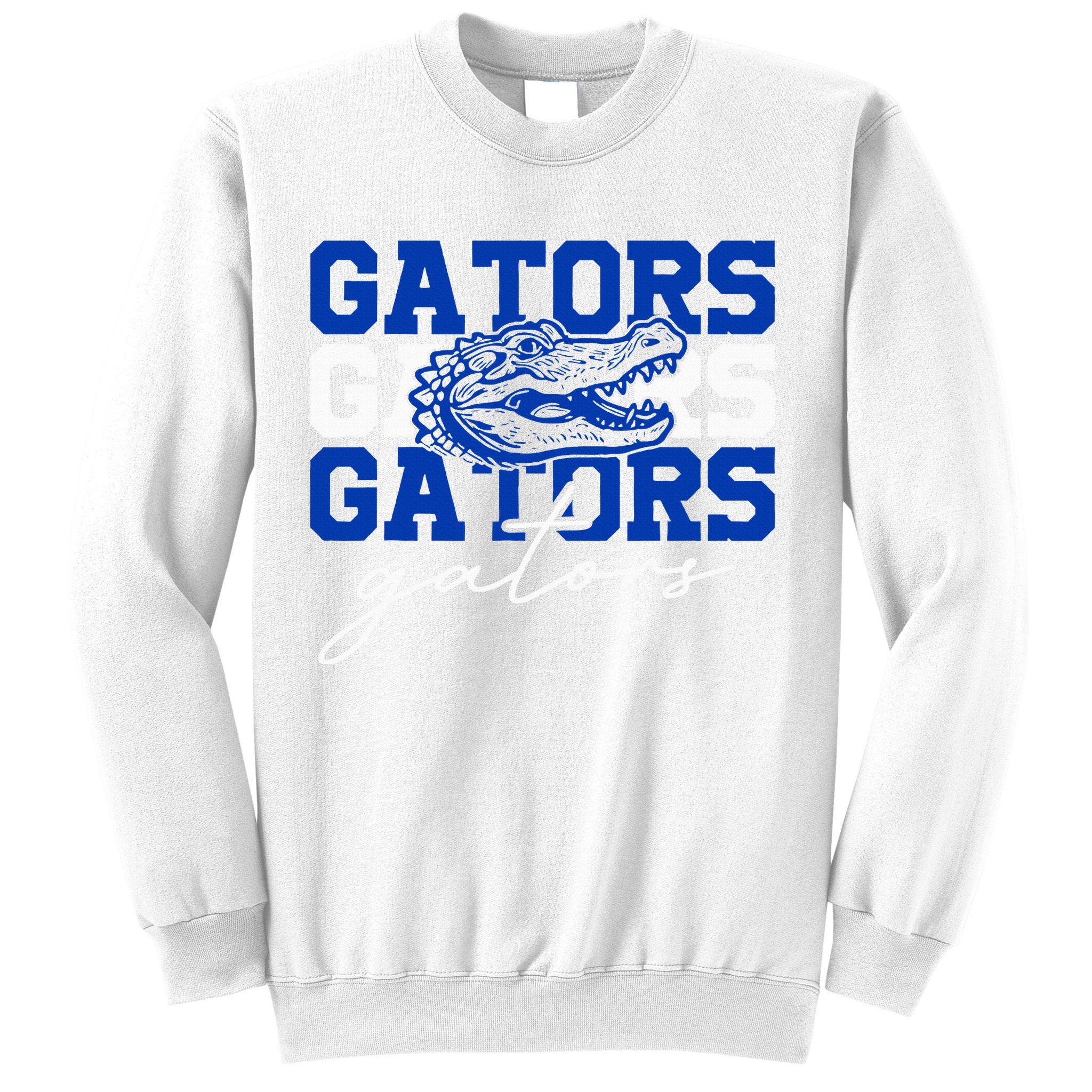 Retro Gators School Sports Name Team Sweatshirt
