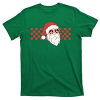 Retro Groovy Santa Claus Christmas T-Shirt