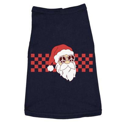 Retro Groovy Santa Claus Christmas Doggie Tank