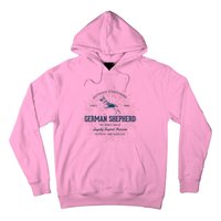 Retro German Shepherd Vintage Hoodie